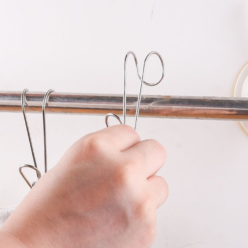 BowLift | Stainless Steel Clothes Pins Hook Clip