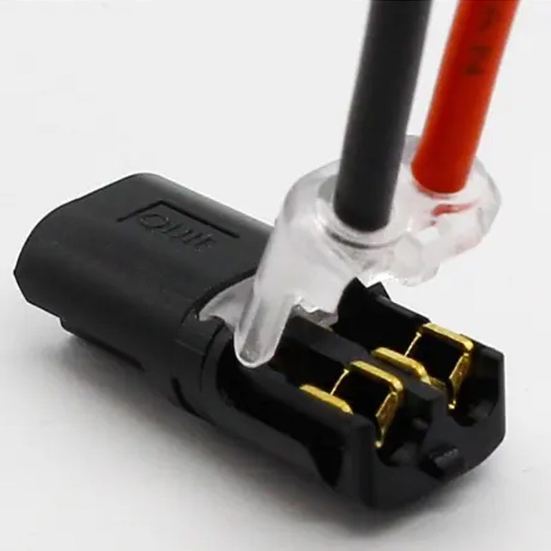 Skanto | Double Wire Push-in Connector with Locking Lever