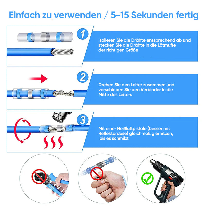 BowLift | Waterproof solder wire connector
