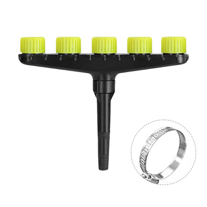 BowLift | Multifunctional garden spray nozzle with 3 and 5 hole settings - for watering and garden care
