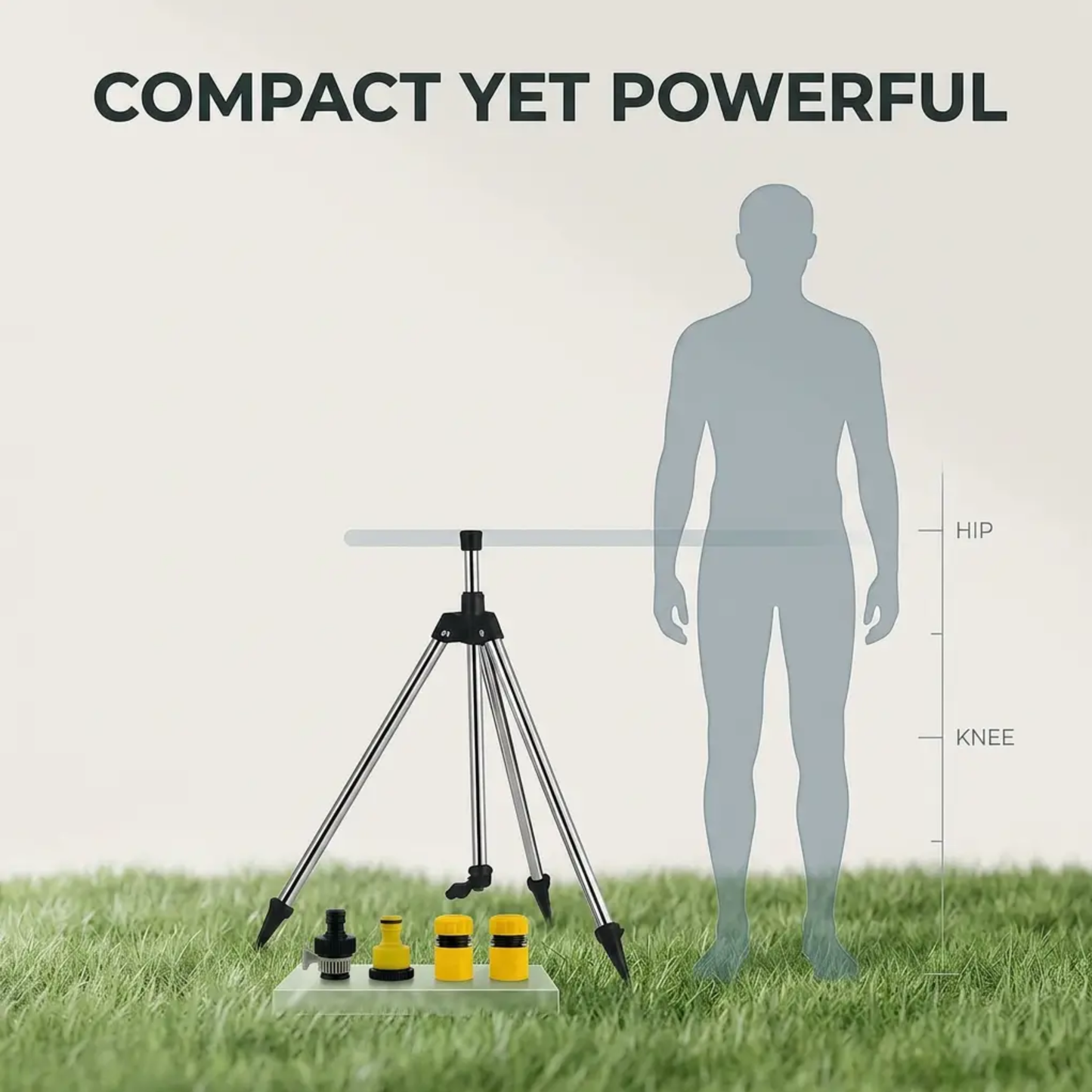 BowLift | High Pressure Rotating Tripod Sprinkler