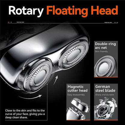 BowLift | New arrival mini double head electric shave