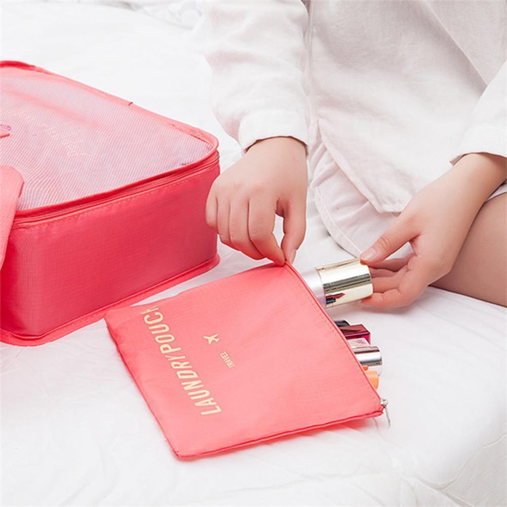 Travel clothing storage bag (1 Set, 6 Pieces)