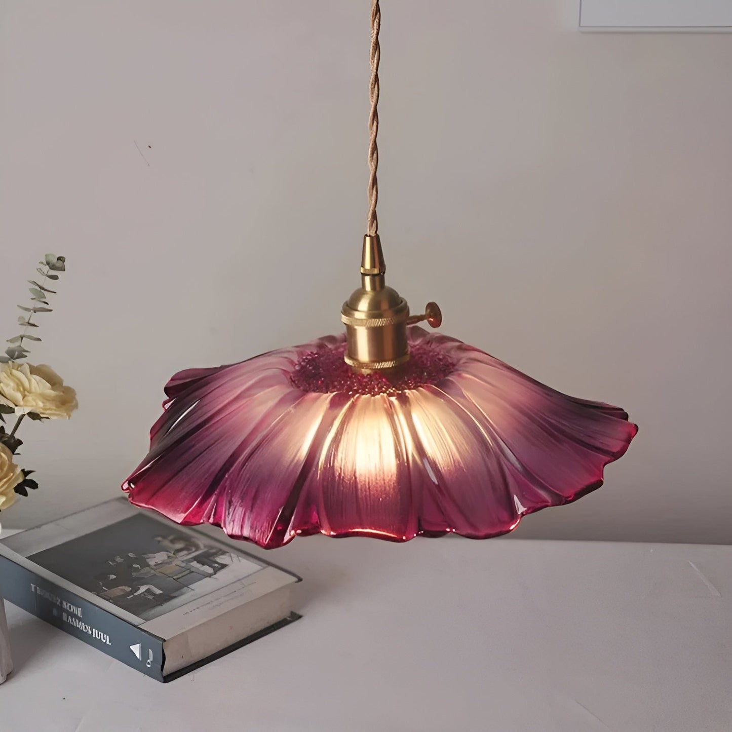 Pendant Lamp with Floral Motif – Warm Light & Stylish Design | For Your Home | Karnz