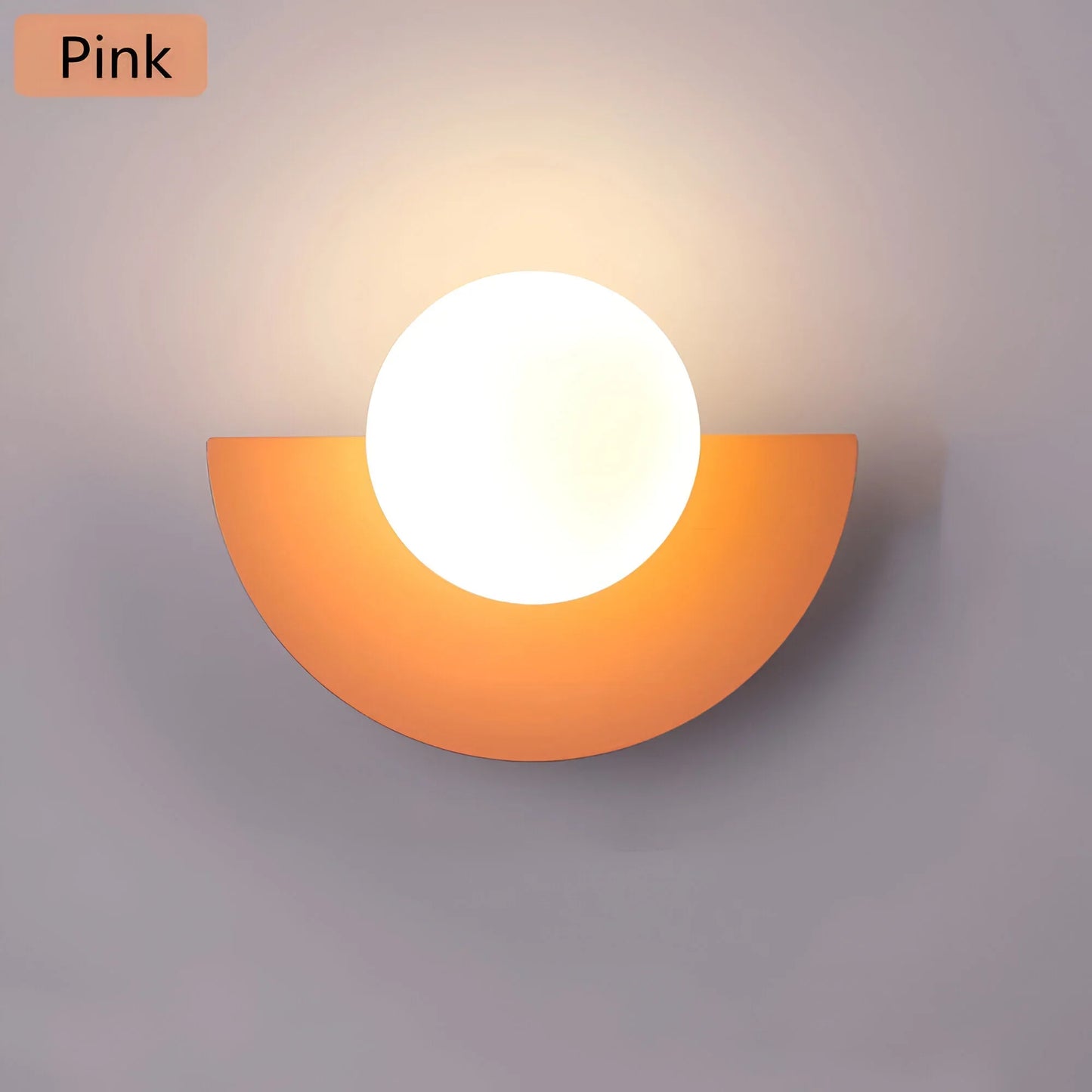 LumiGlow – Modern Semicircle Wall Light