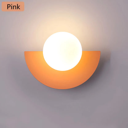 LumiGlow – Modern Semicircle Wall Light
