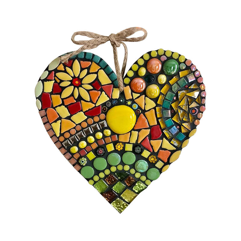 Skanto | Large Garden Mosaic Heart Decoration