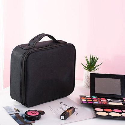 Skanto | Makeup Cosmetic Storage Bag with Adjustable Compartment