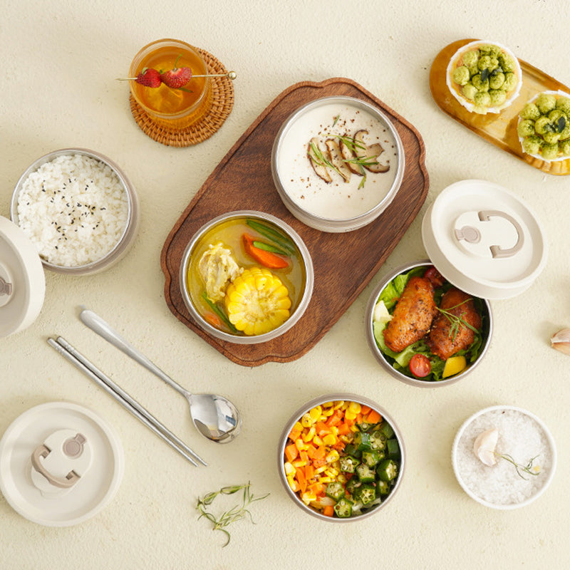Skanto | Portable Insulated Lunch Container Set