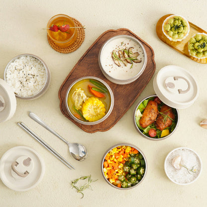 Skanto | Portable Insulated Lunch Container Set