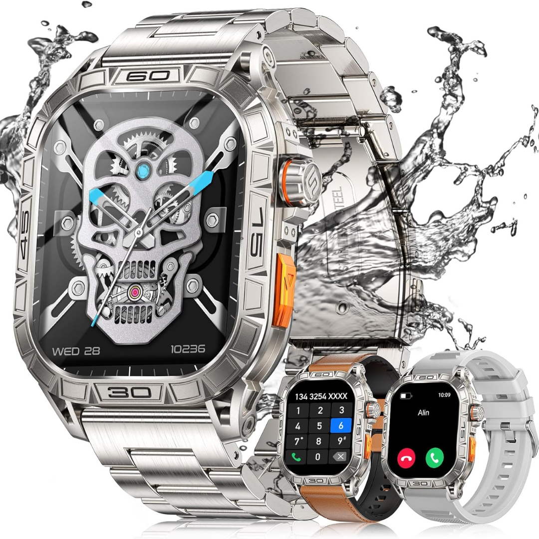 Durable Smartwatch – Waterproof Protection with Military-grade Durability Bowlift