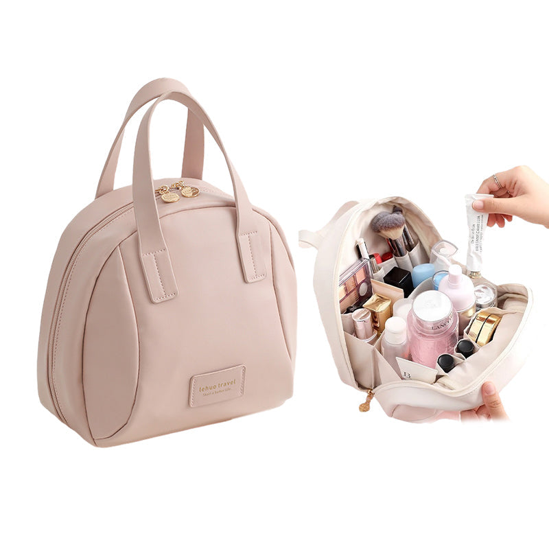Large Capacity Handheld Shell Cosmetic Bag | Bowlift