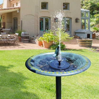 Skanto | Solar-Powered Bird Fountain with Light