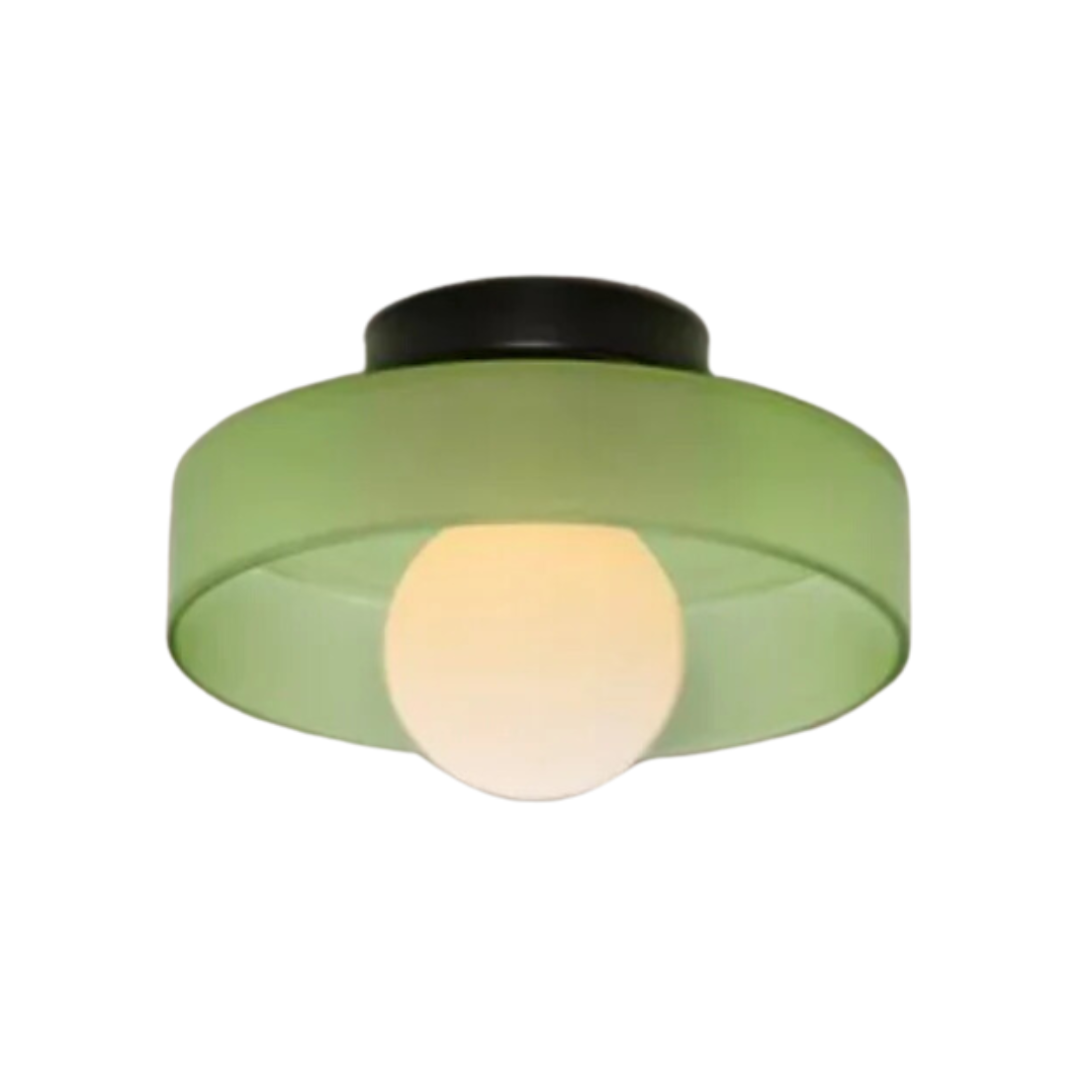 Round ceiling lamp with stylish functionality - LumiSphere | Karnz
