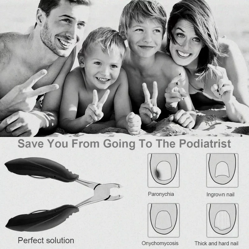BowLift | Toenail Clipper for Seniors, Sharp, Ergonomic & Ideal for Thick Nails