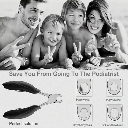 BowLift | Toenail Clipper for Seniors, Sharp, Ergonomic & Ideal for Thick Nails