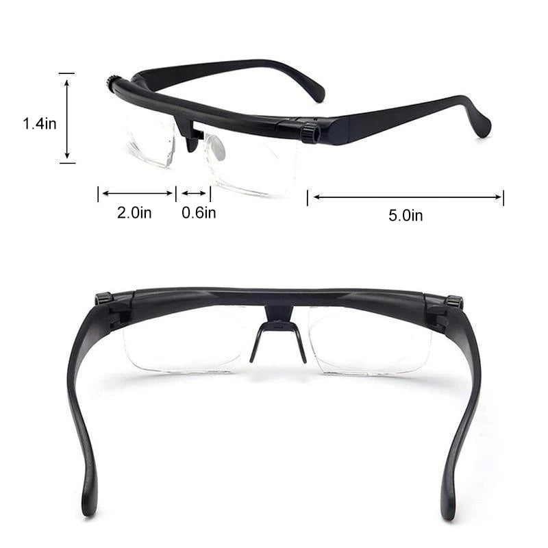 Adjustable Focus Reading Glasses Unisex