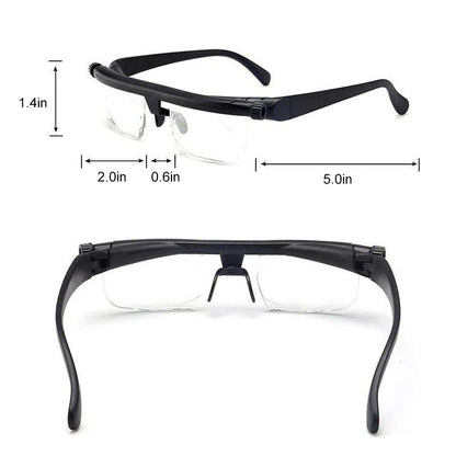 Adjustable Focus Reading Glasses Unisex