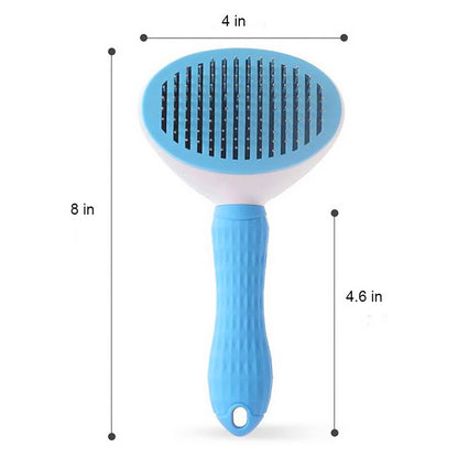 Skanto | Premium Pets Self-Cleaning Slicker Brush