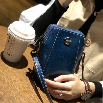 BowLift | Women's Soft Leather Mobile Phone Bag