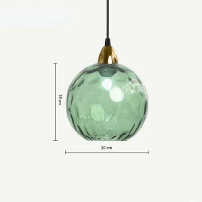 Skanto | Glass Ball Pendant Lamp - LumiSphere