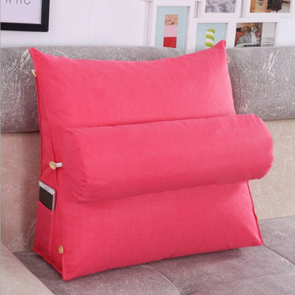 LoungeEase | Backrest Pillow for Reading and TV - Lumbar Support Adjustable Bed Pillow - Comfort Posture - Versatile Use Pillow Bowlift