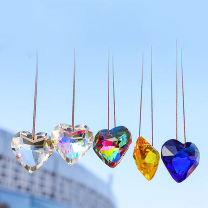 Skanto | Hanging Heart Sun Catcher Prism Craft Projects