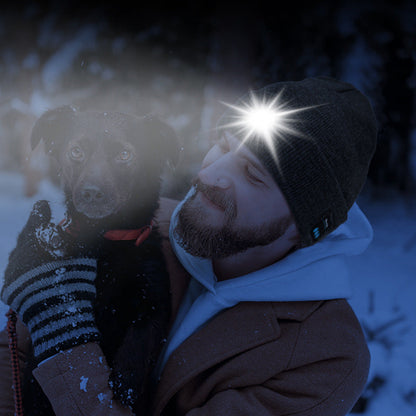 Skanto | LED Bluetooth Beanie with Detachable Speakers