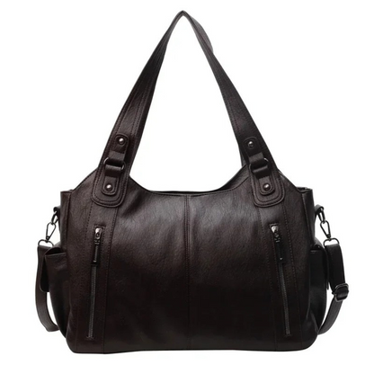 Skanto | Women's Classic Multi-Compartment Shoulder Bag – Alma