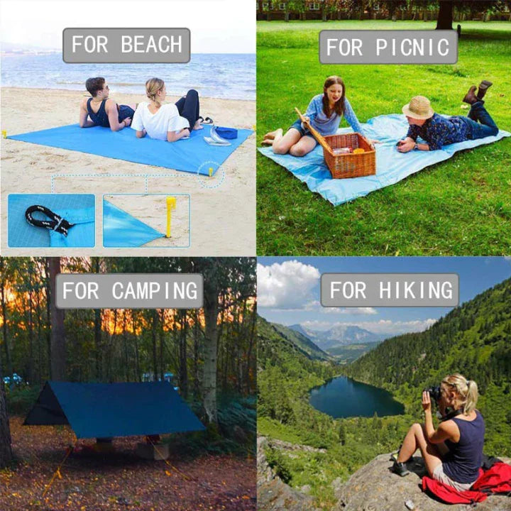 Sandsberg | Sand-proof Beach Blanket | Lightweight & Quick-drying