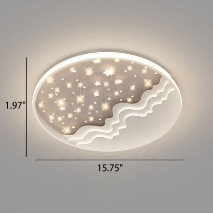 Frendorf | LunaAura LED ceiling light | Heavenly moon-star design