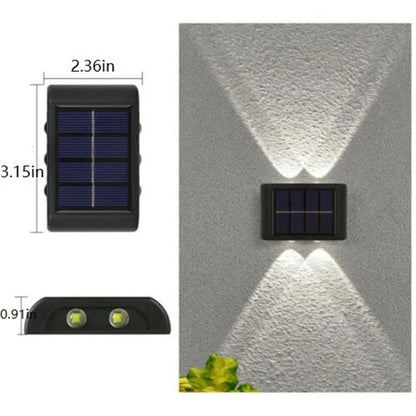 Skanto | Waterproof Solar-Powered Outdoor Patio Wall Light