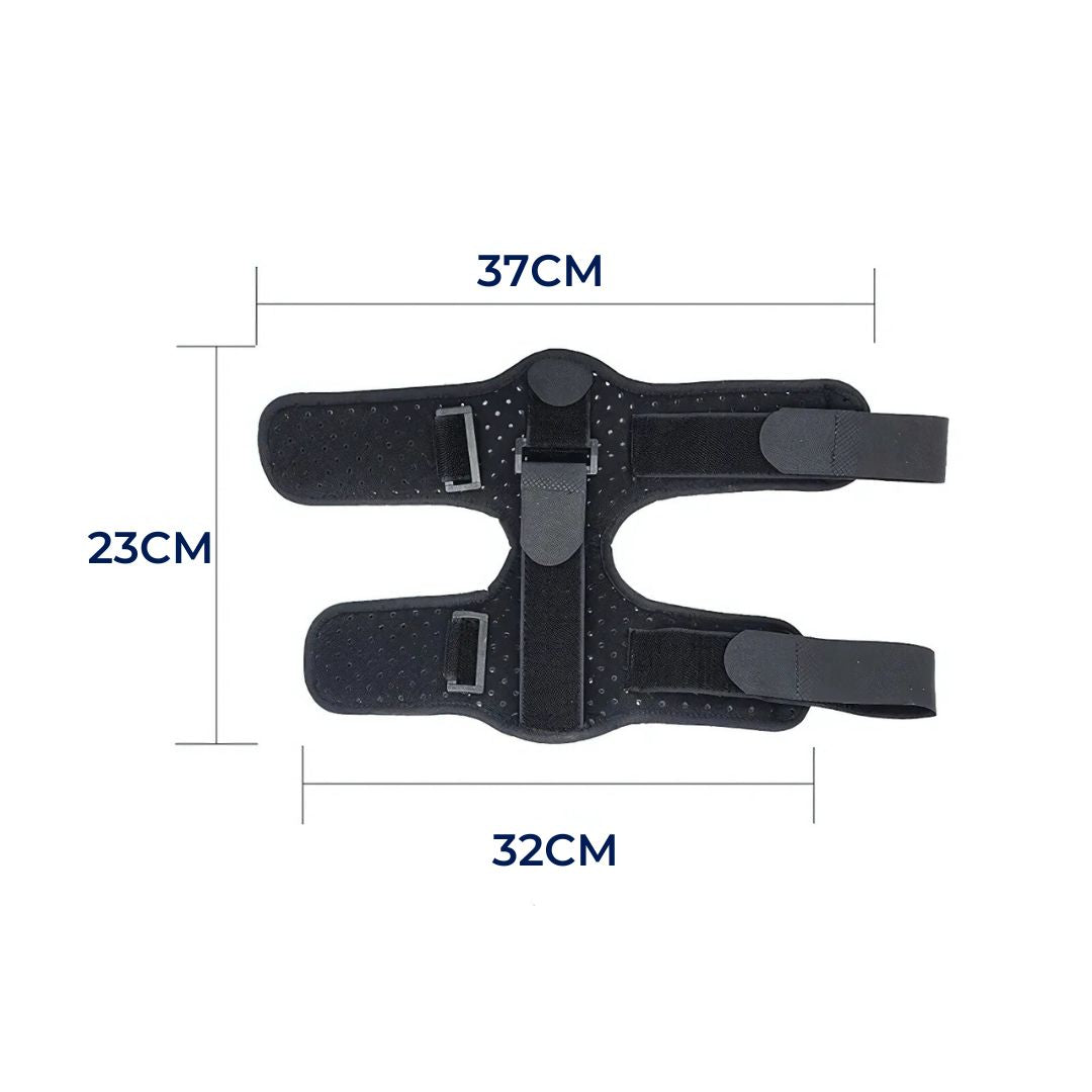 StrideGuard Drop Foot Brace Support | Foot and Ankle Support - Lifts Forefoot - Improves Gait - Reduces Falls - Relieves Pain for Mobility Aid Skanto