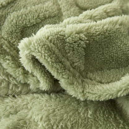 Kalsten | Luxury Faux Lambswool Polyester Blanket for Bedroom