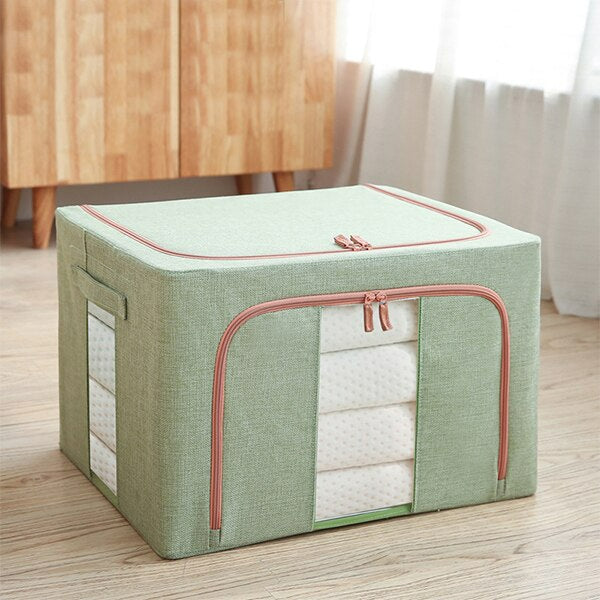 Cloth Steel Frame Storage Box Compactable Bowlift