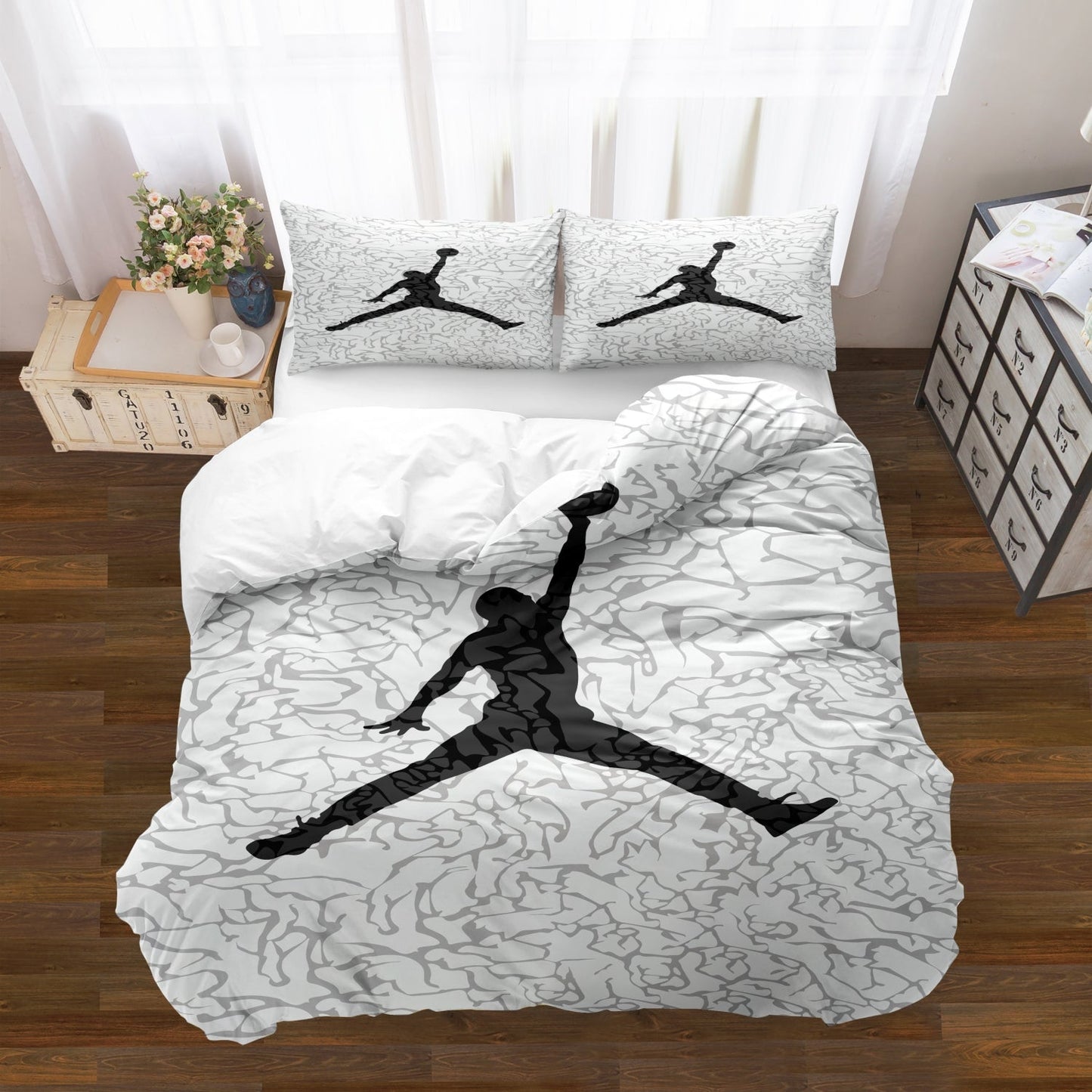 Sporty Luxury Basketball Duvet Cover Set - Ultimate Sleep Comfort Kalsten