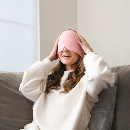 Skanto | MysticEase™ | Migraine Relief Hat for Headaches | Adjustable Comfort & Cooling Therapy for Instant Pain Relief