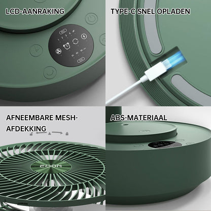 Skanto | Foldable and Rechargeable Desk Fan