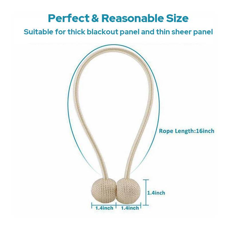 BowLift | Magnetic Curtain Buckle Curtain Strap