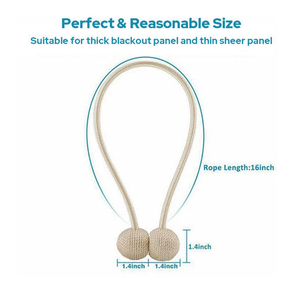 BowLift | Magnetic Curtain Buckle Curtain Strap