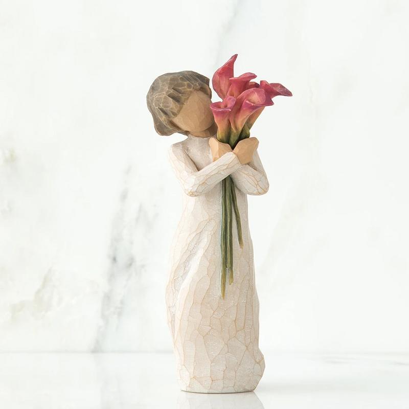 Ornament - Girl with a bouquet | Bowlift