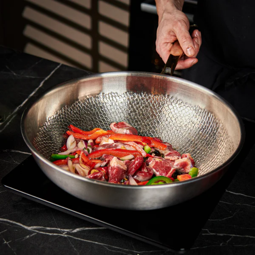 Skanto | Titan Frying Pan | Non-Toxic, Naturally Non-Stick & Ideal for Healthy Cooking
