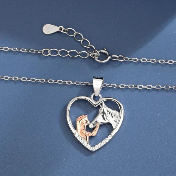 Skanto | Girl and Horse Necklace Chain