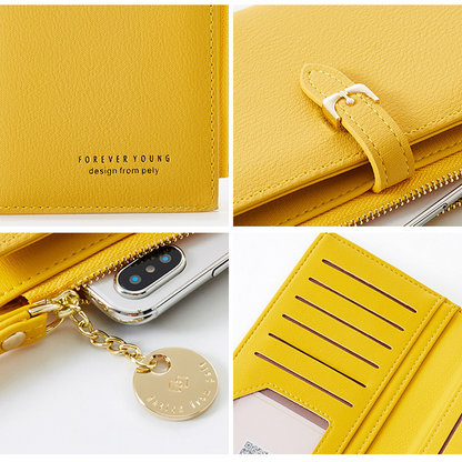 Skanto | Women's Bi-Fold Long Wallet
