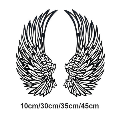 BowLift | Metal wall art with angel wings and LED lights