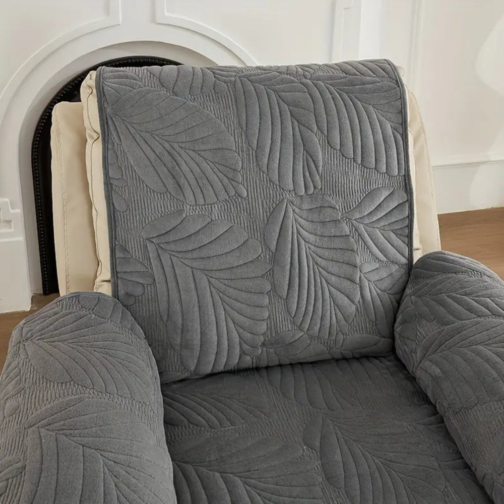 BowLift | Verdant Leaf Pattern Recliner Cover