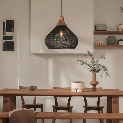 Skanto | Rattan Boho Pendant Lamp