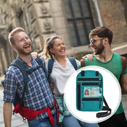 Kalsten | Travel Neck Pouch Neck Wallet with RFID Blocking Passport Holder