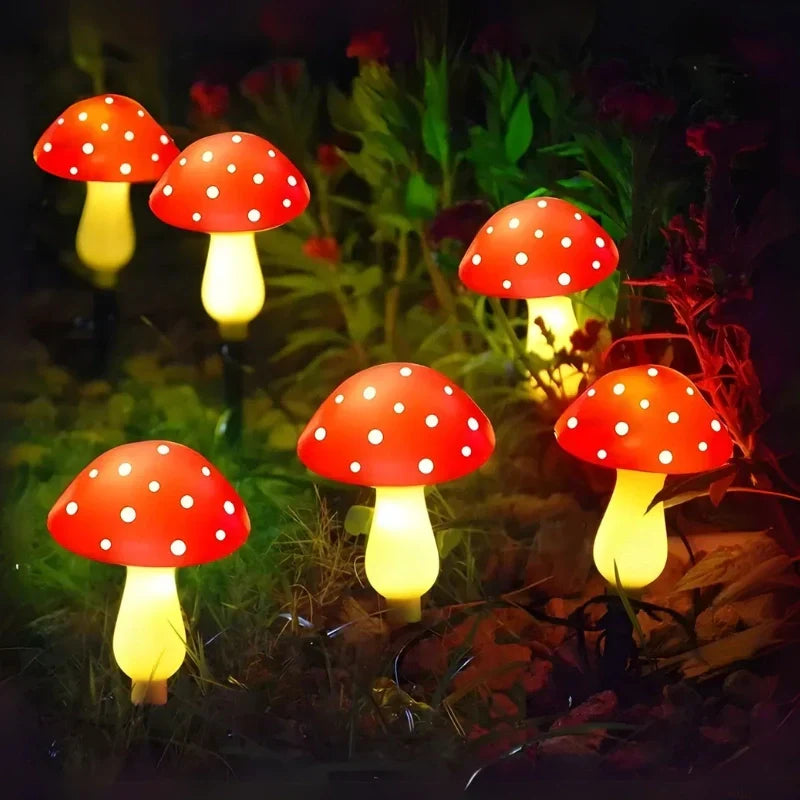BowLift | MoonlitMushrooms Solar Garden Lights