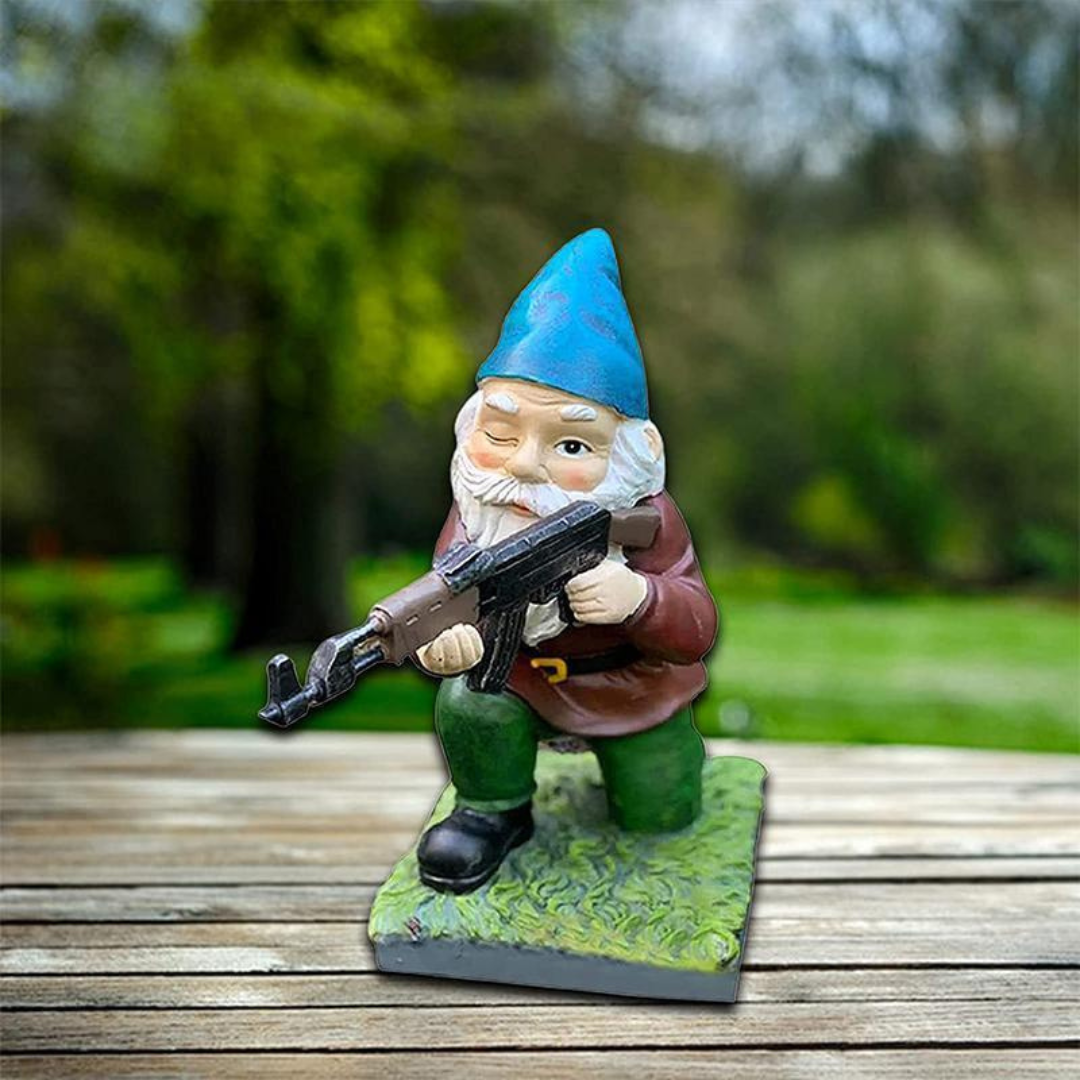 Skanto | Military Garden Gnome